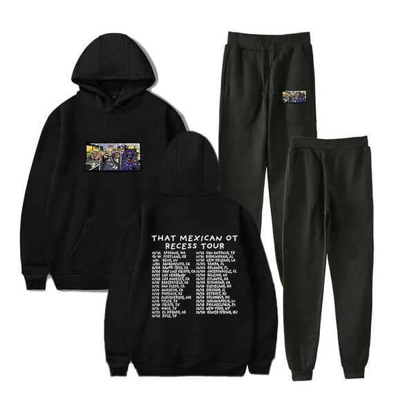 That Mexican OT Recess Tour 2025 Merch Hoodies Jogger Pants Set Women Men Streetwear Sweatshirts