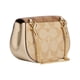 thumbnail image 2 of Bolsa Coach Morgan Saddle Bag Signature Canvas Rivets, 2 of 4