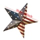 thumbnail image 3 of Colgante de decoración de pared de puerta de estrella con signo del Día de la Independencia Wmkox8yii  gf10585, 3 of 9