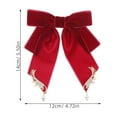 thumbnail image 2 of NIAIZEK Red Bow Brooch Pin, Unique Wing Design for Elegance and Style, 2 of 8