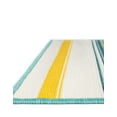 thumbnail image 3 of Unique Loom Outdoor Border Collection Area Rug - Contour (5' 1" x 8' Rectangle Multi/Teal), 3 of 9