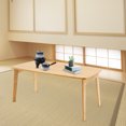 thumbnail image 5 of Folding Floor Table, Foldable Low Coffee Table, Portable Coffee Table for Sitting on The Floor Bay Window Bed Living Room, 5 of 21