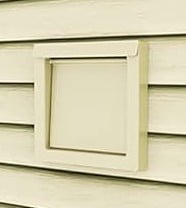 InOvate 6” Premium Wall Vent (No Collar) (Tan)