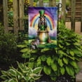thumbnail image 2 of Afghan Hound St Patrick's Day Garden Flag 11.25 in x 15.5 in, 2 of 5