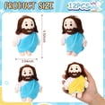 thumbnail image 3 of Juguete de peluche HyDren Mini Jesus, 12 unidades, a granel, color azul religioso, 3 of 8
