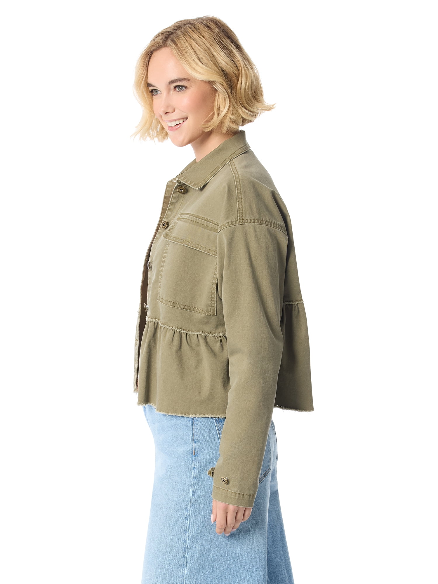 Jessica Simpson Women's and Women's Plus Swing Utility Jacket, Midweight, Sizes XS-4X