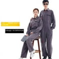 thumbnail image 3 of Combinaison d'Atelier 4S pour Voiture Uniforme de Travail Vêtements de protection du Travail Réparation auto Vêtements Réparation de machine Vêtements Anti-Poussière Combinaison Ensemble de Vêtements de Travail LS, 3 of 7