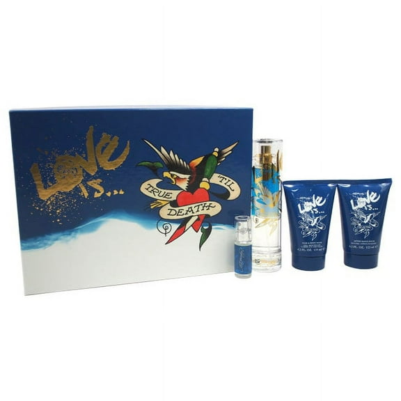 Christian Audigier Ed Hardy Love Is Men's 4-piece Gift Set