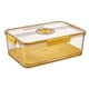 thumbnail image 1 of Caja de pan hermética for encimera de cocina, contenedor de almacenamiento con dial de tiempo y tapa, recipiente for pan sin BPA, 1 of 6