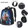 thumbnail image 5 of John Cena Backpack 3 Pieces Set With Lunch Bag And Pencil Case Lightweight Daypack Set with Lunch Box Pencil Bag for Travel Camping Hiking Game Fans Gift, 5 of 7