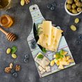 thumbnail image 5 of Kissing Cutting Board, Couple Romance Under Umbrella Abstract Colorful Raindrops, Decorative Tempered Glass Cutting and Serving Board, in 3 Sizes, by Ambesonne, 5 of 5