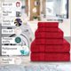 thumbnail image 5 of Juego de toallas de baño CRAFTBERRY Luxury, 100% algodón, 6 piezas, rojo, 5 of 6