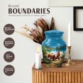 thumbnail image 3 of JAGASY Horse Memorial Urn for Ashes Adult Male, Blue Small Urns for Human Ashes Keepsake, Mountain Trees Decorative Urns for Friends, Brown Horse Mini Cremation Urn for Boys & Girls, (3 Inch), 3 of 7
