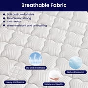 Bedstory Firm Queen Hybrid Mattress 14, Euro Top, Extra Back & Hip Support, CertiPUR-US Certified