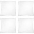 thumbnail image 3 of Covers & All Throw Pillow Inserts Pack of 4, Durable Soft Square 16 x 16 Inches 65 GSM Non-Woven Fabric with 15D Silicon Fiber Filling, Universal uses for Home Decor Office Indoor Outdoor, 3 of 4