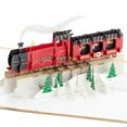 thumbnail image 2 of Hallmark Signature Paper Wonder Harry Potter Pop Up Holiday Card (Hogwarts Express), 2 of 7