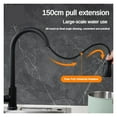 thumbnail image 3 of Pull-out Kitchen Faucet Hot and Cold Two-in-one Household Extension Splash-proof Ceramic Spool, 3 of 7