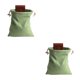 thumbnail image 2 of Eigraketly Bolsa de cuero y lona, bolsa de forraje de lona para caminatas, tesoros y conchas marinas, cinturones fáciles de enrollar Type3 NO3, 2 of 6