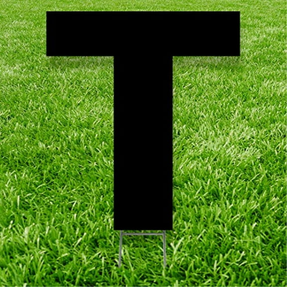 Black Letter T 20 inches tall