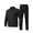 Black-1, variant on Aofany Men's Outfit Activewear Tracksuit Mens Jogging Suits Sets 2 pcs Jacket and Pants Big and Tall Athletic Sweatsuit