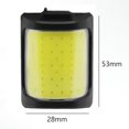 thumbnail image 4 of Lámpara de luz trasera de bicicleta LED COB impermeable multifuncional para mochila de tija de sillín, 4 of 9