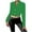 Green1, variant on yillto Women Crop Jackets Suit Long Sleeve Open Front Short Coats Button down Formal Dressy Blazer