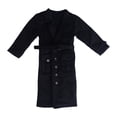 thumbnail image 2 of arctrm 1/6 Scale Action Figures Long Windbreaker Figure Costume Miniature Trench Jacket Black, 2 of 10
