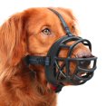thumbnail image 1 of Breathable Silicone Dog Muzzle - Anti-Barking & Anti-Chewing Solution, 1 of 4