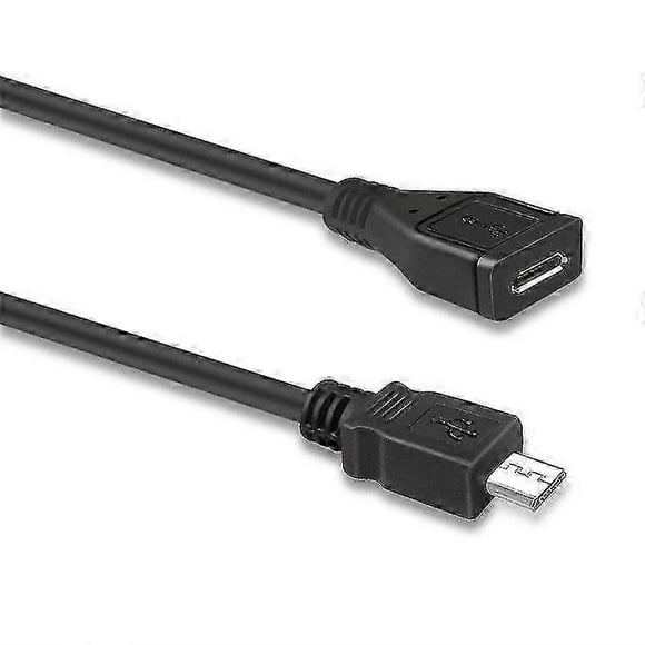 Micro USB Male to Female Cable Full Pin Connected Micro USB Extension Cord Extending Charging Cord Charging Only