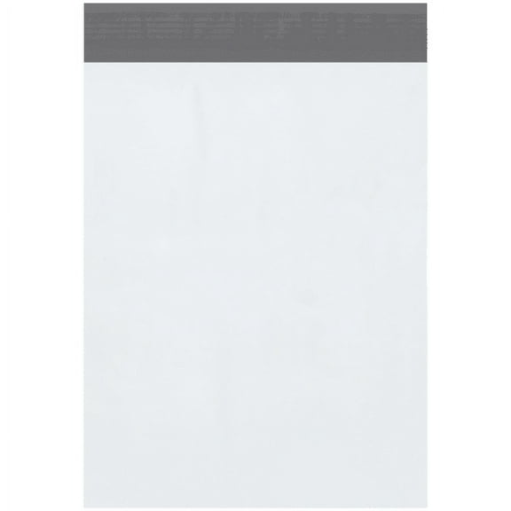 Office Depot® Brand 10" x 13" Poly Mailers, White, Case Of 1,000 Mailers