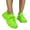 Light Green, variant on Women's Mesh Sneakers Lightweight Lace up Casual Tennis Shoes Knitted Socks Walking Flats