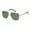 Gold Frame With Greenish Lens, variant on Classic Polarized Men Sport Sunglasses Driving Fishing Eyewear Wrap Glasses New