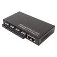 thumbnail image 2 of Convertidor de medios Ethernet a fibra óptica Tx1310nm 10 100Mbps Hasta 25 km Puerto RJ 45 SC Conmutador de fibra Ethernet 100‑240V Enchufe británico, 2 of 5