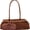 Brown, variant on Boston Shoulder Bags for Women suede fabric Tote Bag Casual Bowling Bag Purse Retro Underarm Bag