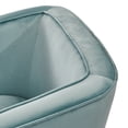thumbnail image 5 of Adore Decor Rani Modern Velvet Accent Chair in Teal Blue, 5 of 12