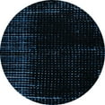 thumbnail image 1 of Ahgly Company Indoor Round Abstract Black Abstract Area Rugs, 3' Round, 1 of 6