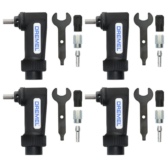 Dremel 575 26150575AD Right Angle Attachment for 100, 3000, 4000, 8220 (4-Pack)