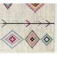 thumbnail image 5 of Soleil BR15A Native Ivory Tribal Moroccan ivory Area Rug, 6'x9', 5 of 9
