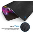 thumbnail image 3 of 12" x 10" Artistic Cat Mouse Pads Colorful Cute Animal Mousepad for Women Girls, Washable Non-Slip Rubber Rectangle Desk Mat with Stitched Edge for Laptop Computer Wireless Mouse Desk, 3 of 5