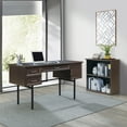 thumbnail image 6 of Jefferson 3-Shelf Engineered Wood Bookcase with Lockdowel in Espresso Finish, 6 of 10