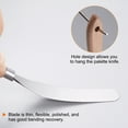 thumbnail image 4 of 4 Pieces 17# Painting Palette Knife Pointy Stainless Steel Art Spatula Scraper Mixing Tools, 4 of 7