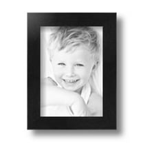 ArtToFrames 5" x 7" Black Picture Frame, 5x7 inch Black Wood Poster Frame (WOM-5141), 3 Pack