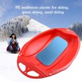 thumbnail image 4 of Arghm Plastic Sledges,Ski,Snowboard,Sandboard,Adults Children,18.9X16.54X3.35in,PE,Sunk Seat,Lightweight,Portable,Non-slip, 4 of 9