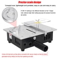 thumbnail image 4 of Yeacher Mini Multifunctional Tablesaw Electric Desktop Saws Small Household DIY Cutting Tool Woodworking Machine, 4 of 8