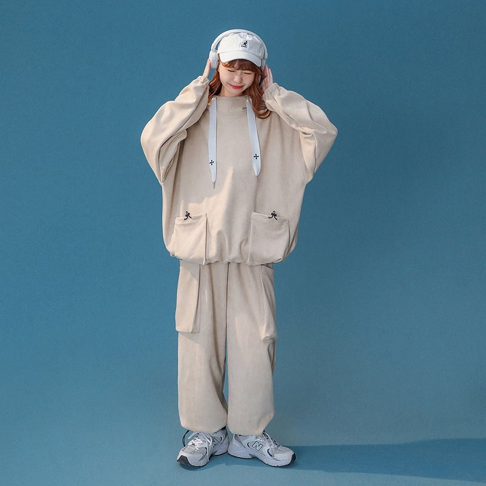 Suede Hooded Sweatshirt Suit For Women, Unisex Workwear Sweatshirt Suit For Men Dark Gray Xxxxxl