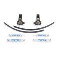 thumbnail image 1 of Fabtech Kit de Levage pour Sports Automobiles Système de Broche K7014; Levage avant de 3 Pouces; Levage Arrière de 3 Pouces; avec Amortisseurs de Performance avant et Arrière; Composants Noirs/amortisseurs Blancs, 1 of 5