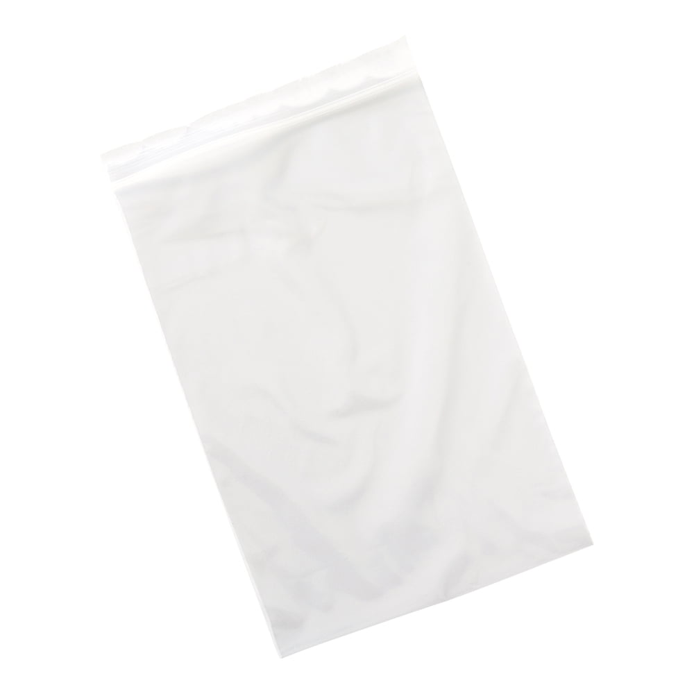 Bag Tek Clear Plastic Zip Bag High Clarity 9 1/2" x 6" 100 count