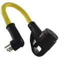 thumbnail image 1 of Conntek 15200 15 Amp To 30 Amp Rv Pigtail Adapter With Led Power Indicator And Ergo Grip, 1 of 5