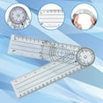 thumbnail image 6 of Protractor Pack of 10 Protractor Angle Spinal Ruler Orthopaedic Ruler Goniometer Physiotherapy Bicycle Protractor10 x Protractor, 6 of 7