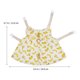 thumbnail image 4 of Small Animal Clothes Set Cute Banana Pattern Harness Leash Mini Hat Bag Rabbit Brooch for Guinea Pig Ferret, 4 of 4